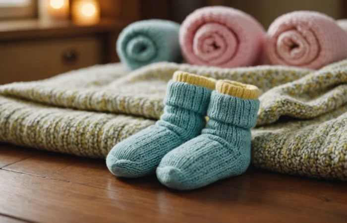 chaussettes annonce grossesse