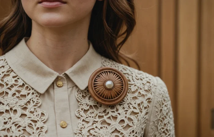 L_élégance_naturelle_:_la_broche_en_bois_qui_sublime_votre_style_féminin