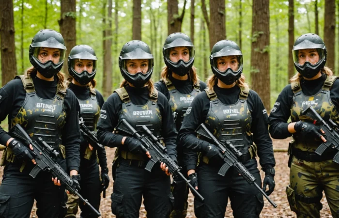 bleus paintball
